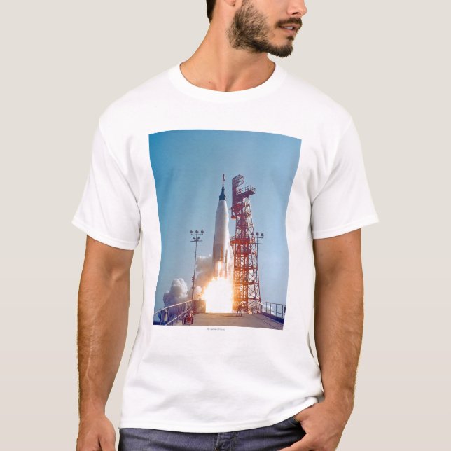 Project Mercury MA-9 Launch, Faith 7 T-Shirt (Front)