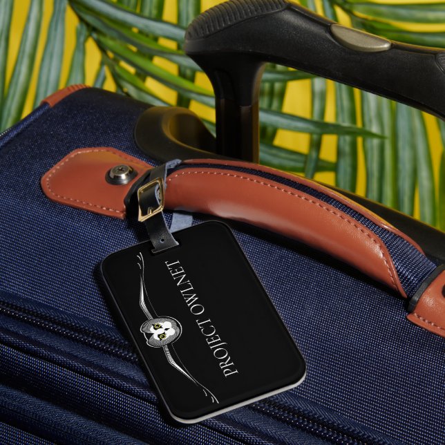 Project Owlnet Luggage Tag (Front Insitu 1)