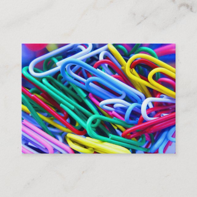 Project Paperclip Business Card (Front)