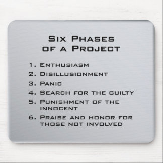 Project Phases Mouse Pad
