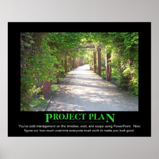 Project Plan - just make it match PowerPoint Poster