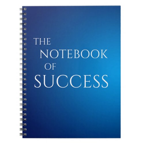 Project Planner Notebook The Notebook of SUCCESS