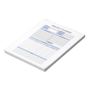 Project Planner Notepad