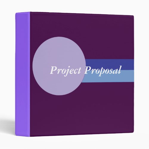 Project Proposal Binder