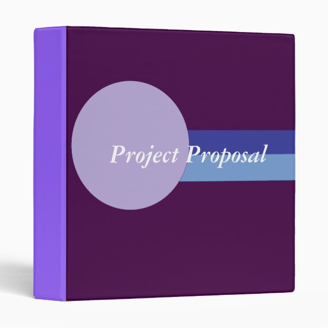 Project Proposal Binder (Front/Spine)