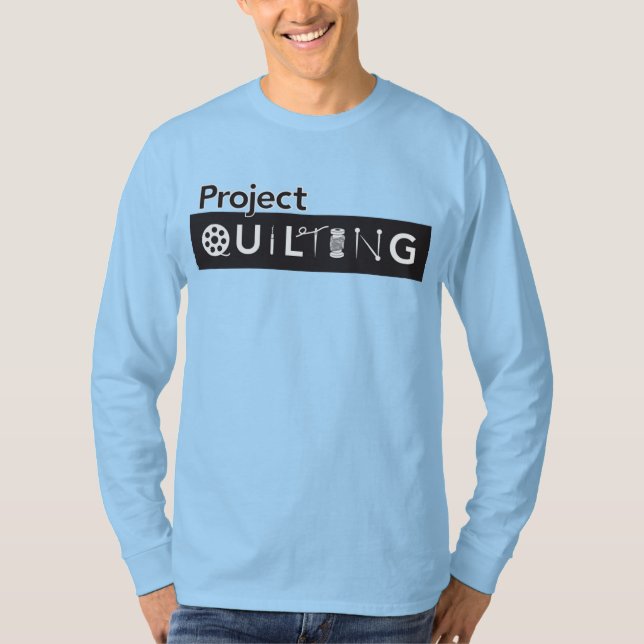Project QUILTING Log Sleeve TShirt (Front)