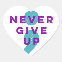 Suicide Project Purple Teal Semi Colon Prevention Awareness Car Magnet