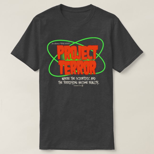 Project Terror with Joe Alston as The Host T-Shirt (Design Front)