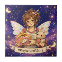 #ProjectCraftFairy NightMode Ceramic Coaster