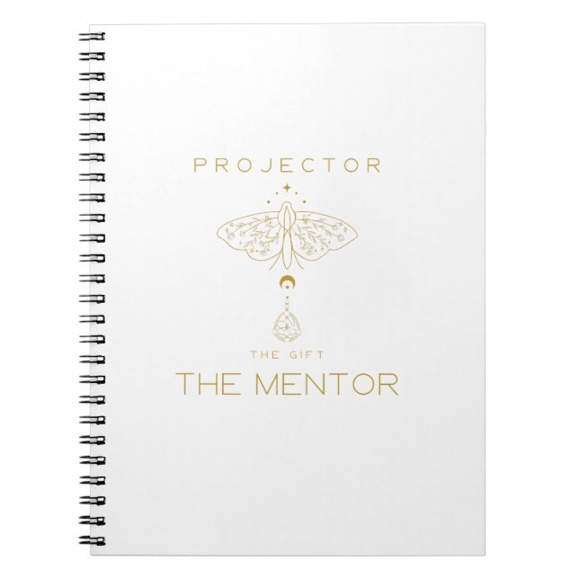 Projector type Human Design Notebook (Front)