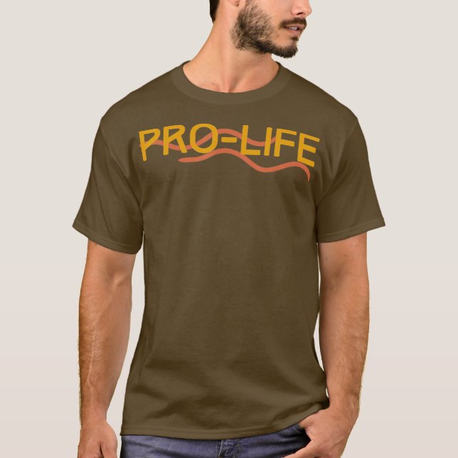 Prolife Choose life Retro Vintage T-Shirt (Front)