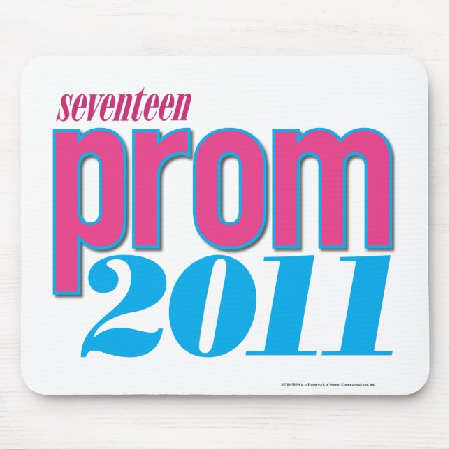 Prom 2011 - Aqua Mouse Pad (Front)