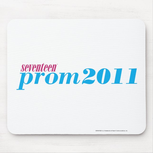 Prom 2011 - Aqua Mouse Pad (Front)
