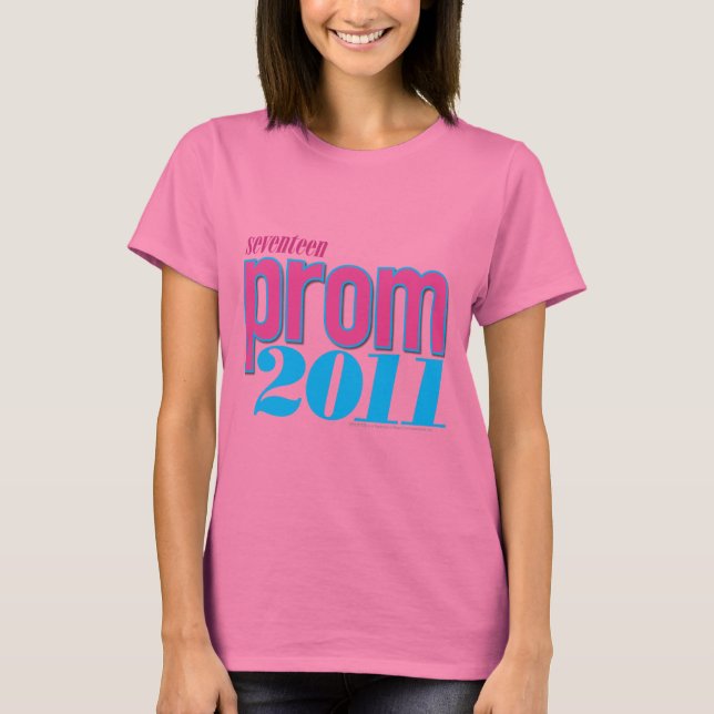 Prom 2011 - Aqua T-Shirt (Front)