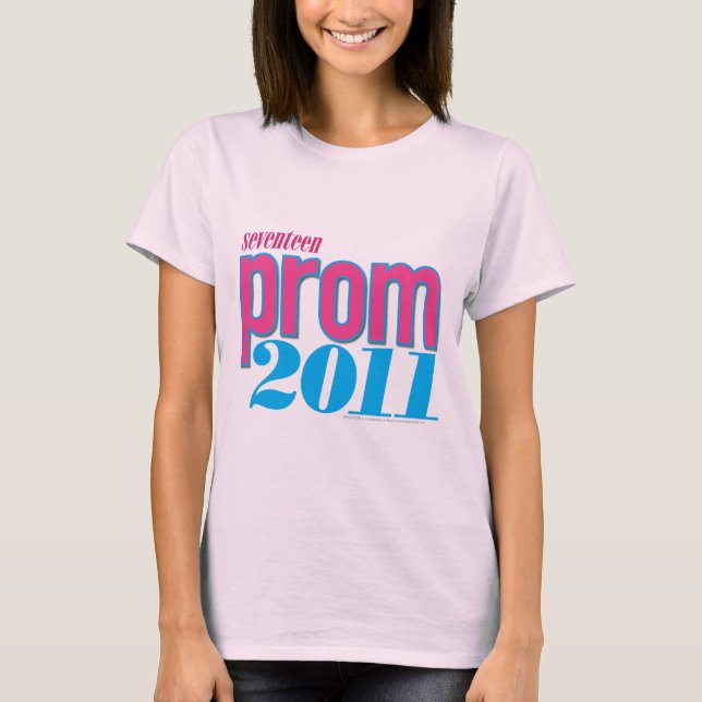 Prom 2011 - Aqua T-Shirt (Front)