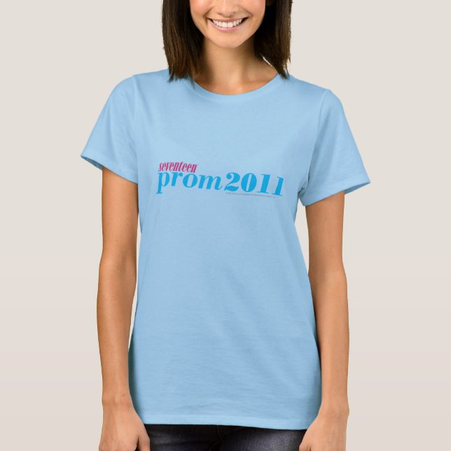 Prom 2011 - Aqua T-Shirt (Front)