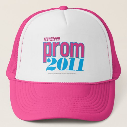 Prom 2011 _ Aqua Trucker Hat