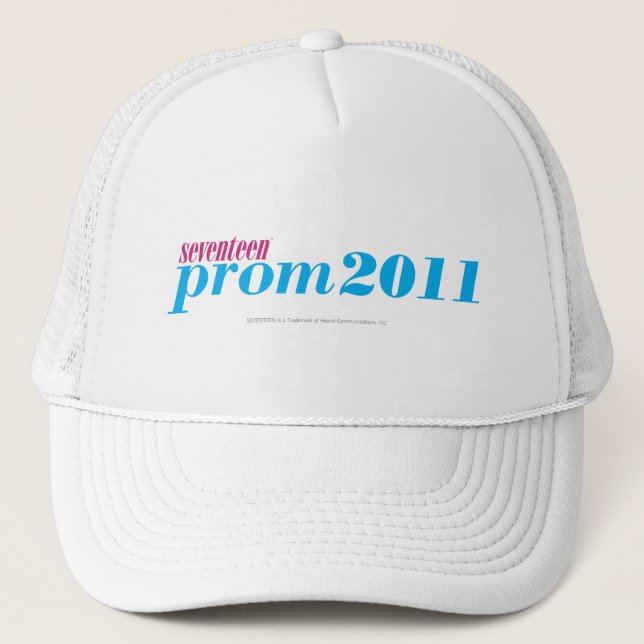 Prom 2011 - Aqua Trucker Hat (Front)