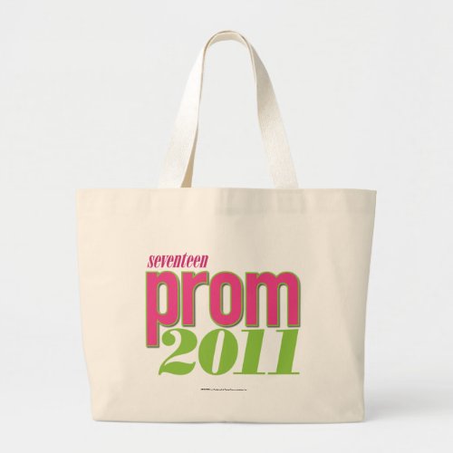 Prom 2011 _ Green Large Tote Bag