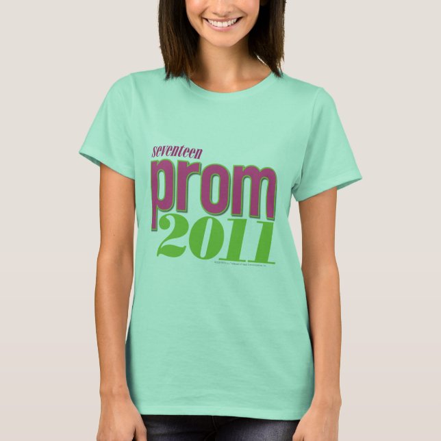Prom 2011 - Green T-Shirt (Front)