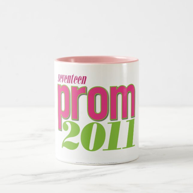 Prom 2011 - Green Two-Tone Coffee Mug (Center)