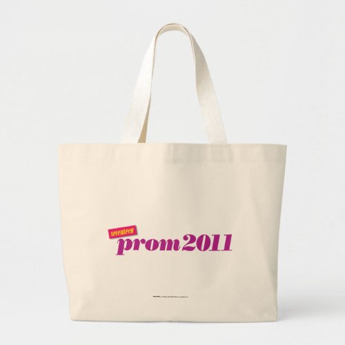 Prom 2011 _ Purple Large Tote Bag