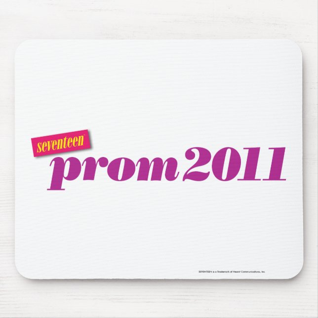 Prom 2011 - Purple Mouse Pad (Front)