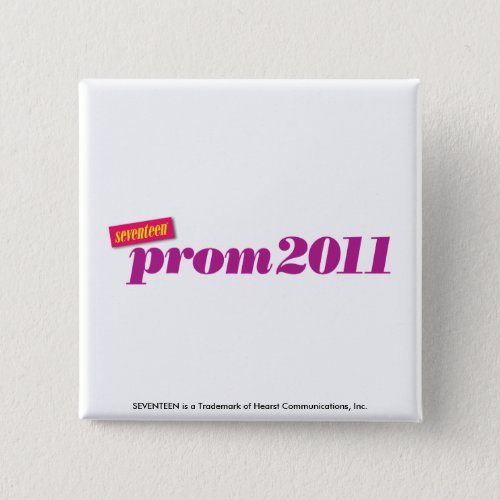 Prom 2011 _ Purple Pinback Button
