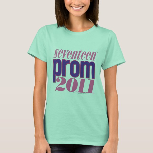 Prom 2011 - Purple T-Shirt (Front)