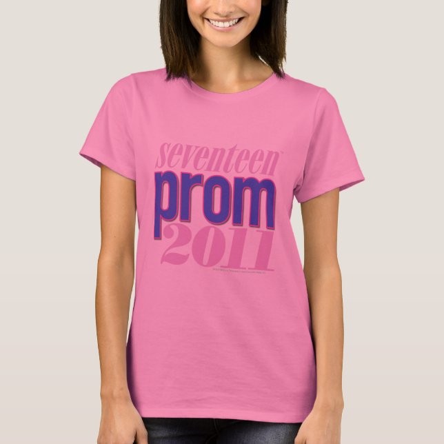 Prom 2011 - Purple T-Shirt (Front)