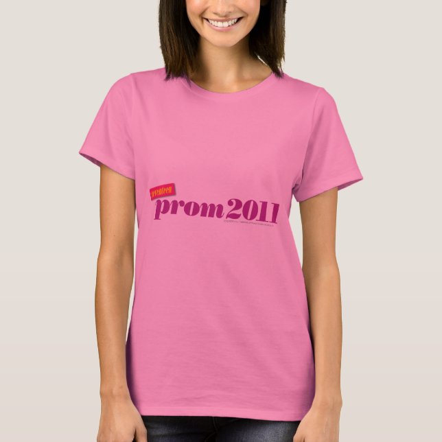 Prom 2011 - Purple T-Shirt (Front)