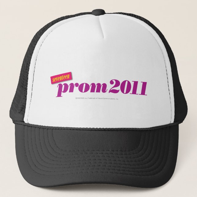 Prom 2011 - Purple Trucker Hat (Front)