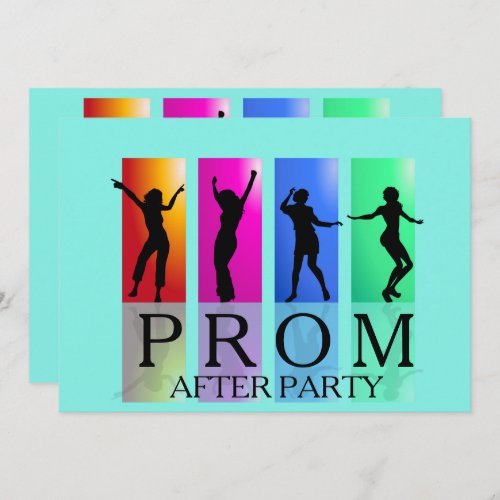 Prom After Party Dancing Invitations