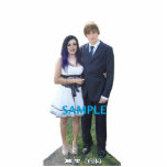 Prom, Dance, Photo SCULPTURE! Cutout<br><div class="desc">Add your own photo and Zazzle will do the rest! Great Keepsake!  Best to start with a 5x7 image.</div>