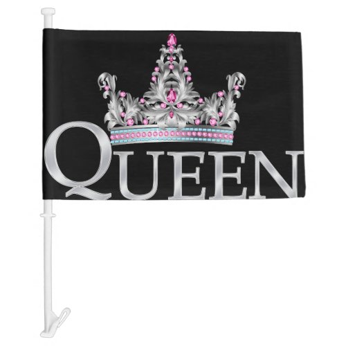 Prom  Homecoming Queen Car Flag _ SRF