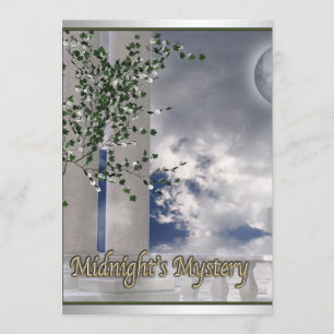 Prom Invitations Moonlight Mystery Prom Invitation