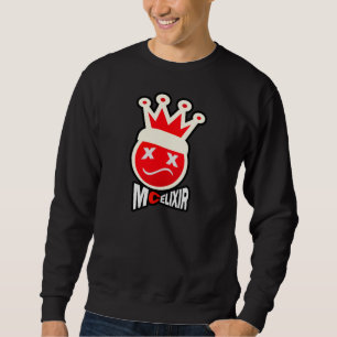 Prom King Signature Logo - Red & Cream Sweatshirt