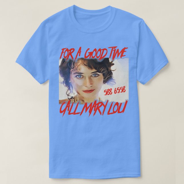 Prom Night 2 Mary Lou 80s Horror Movie T-Shirt (Design Front)