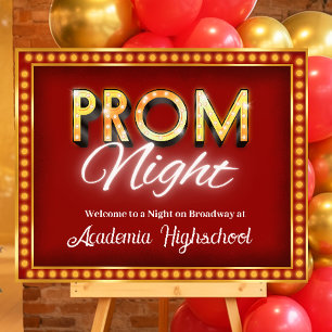 Prom Night - Broadway Welcome Sign