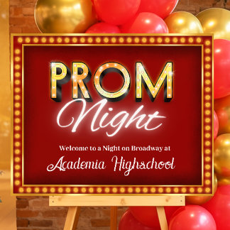 Prom Night - Broadway Welcome Sign
