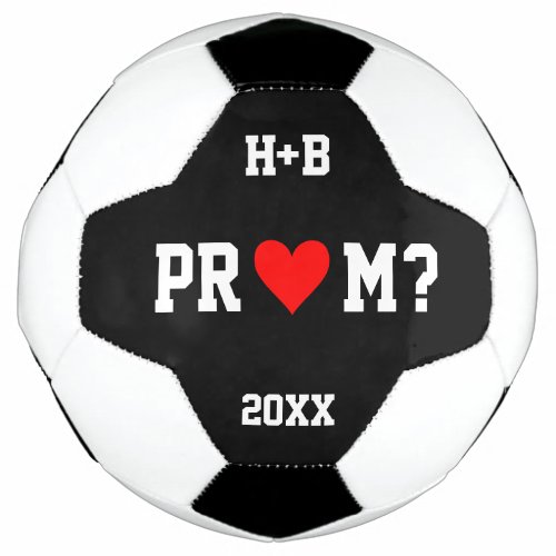 Prom Proposal Ideas Modern Soccer Promposal Soccer Ball