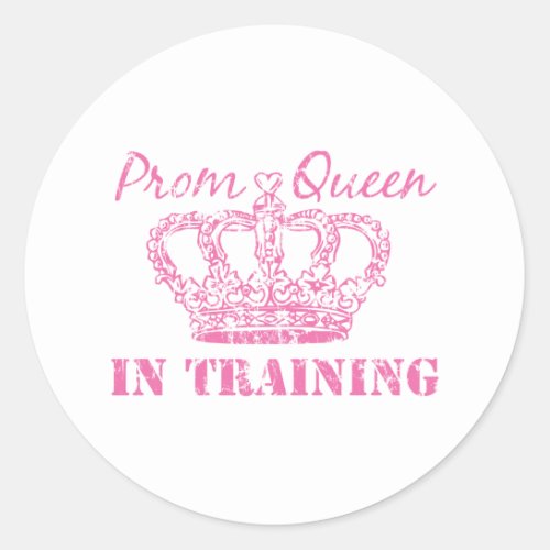 Prom Queen In Training Sticker