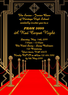Prom Night Invitations Zazzle