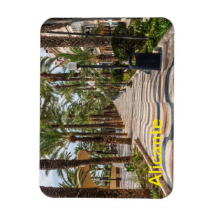Promenade, Alicante, Costa Blanca, Spain Magnet