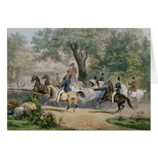 Promenade au Bois Cards (Front Horizontal)