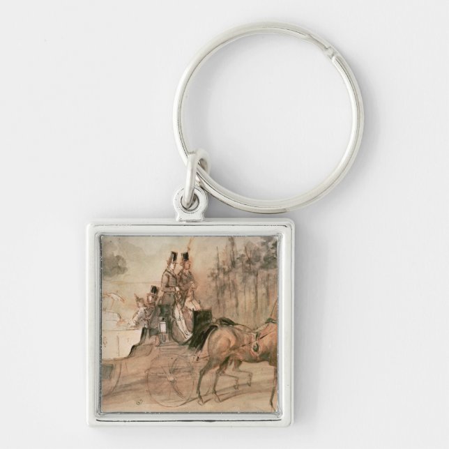 Promenade au Bois Keychain (Front)
