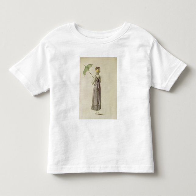 Promenade dress, fashion plate from Ackermann's Re Toddler T-shirt (Front)