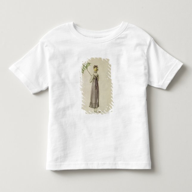 Promenade dress, fashion plate from Ackermann's Re Toddler T-shirt (Front)