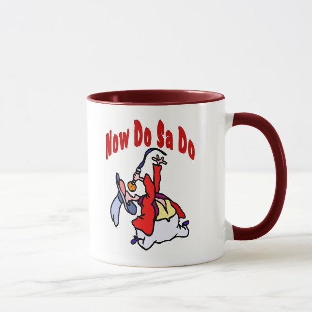Promenade Left  Square Dance Mug (Right)