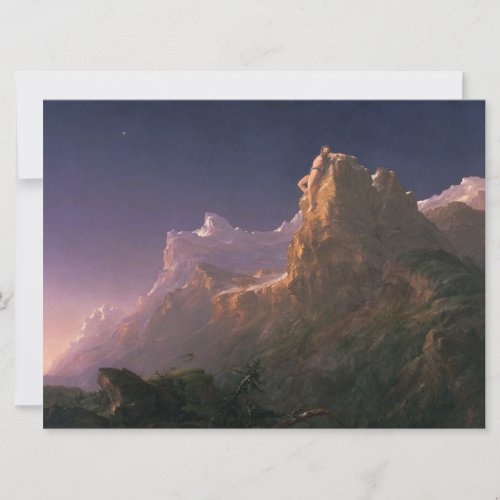 Prometheus Bound by Thomas Cole Card